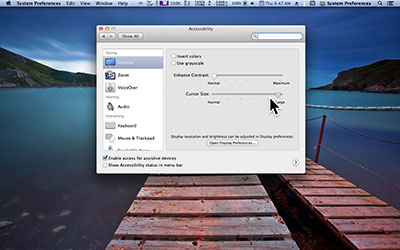 Quick Tip: Change your cursor size